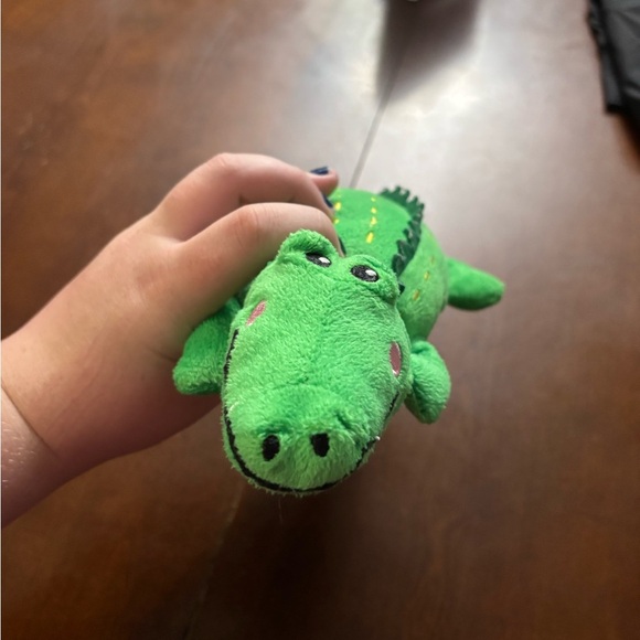 Green Plush Alligator Toy - Picture 3 of 3